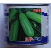 香港盈宝 玉翠西葫芦种子 法国进口 光泽度好 耐热性好 抗病 西葫芦种子 50克装