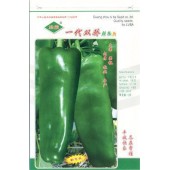 广州绿霸 一代双骄泡椒种子 高抗病 早熟 超大果 特丰产 极耐贮运 目前很有推广价值和发展潜力的泡椒顶尖品种 辣椒种子 5克装