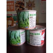广东广良公司 翠宝2号芥兰种子 白花种 茎粗 叶少 圆形 深绿色 叶小 圆形 芥兰种子 100克装